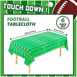 Packs Disposable Plastic Tablecloth