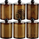 Dispenser Apothecary Jars Bathroom Set with Labels