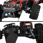 2 4Ghz Rc Road Monster Truck Included 2 Rechargeable Batteries For Boys Girls