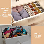 Fabric Foldable Dresser Closet Organizers