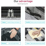 Underbed Solution Shoes Container Bags with Sturdy Sidewall & Reinforced Handles