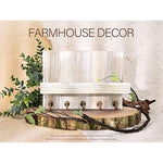 Elegant 5 Sturdy Key Hooks with Wooden Floating Shelf for Exclusive Designer Vintage Decor