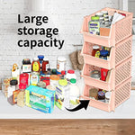 Plastic Stackable Storage Bins for Food
