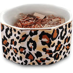 Gold Line Paper Clip Dispenser Organizer for Desk