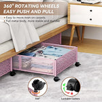 Under Bed Shoe Storage Organizer Drawer With Weels