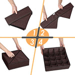 Fabric Foldable Dresser Closet Organizers