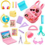 Doll School Accessories 19 Pcs