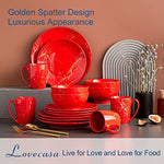 16 Piece Porcelain Dish Sets White Plates And Bowls Set