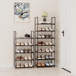 Stackable Shoe Shelf Storage Organizer for Entryway