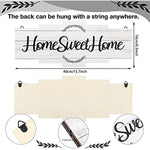 Plaque Wall Hanging Wooden Sign for Living Room