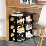 Plastic Shoes Storage Cabinet DIY Cube Organizer