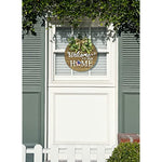 Interchangeable Seasonal Welcome Sign Front Door Decoration