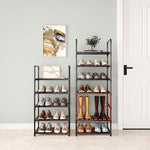 Stackable Shoe Shelf Storage Organizer for Entryway