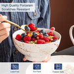 16 Piece Porcelain Dish Sets White Plates And Bowls Set