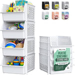 Plastic Stackable Storage Bins for Food