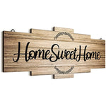 Plaque Wall Hanging Wooden Sign for Living Room