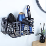 Bathroom Hair Styling Tools Organizer Basket for Hair Dryer, Flat Iron, Curling Wand