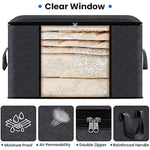 Organization and Storage Bags with Lids and Handle