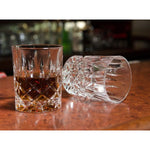 Hotel Astor Mens Bar Crystal Whiskey Glass 2 Piece Set