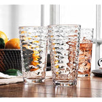 Drinking Glasses Set Of 10 Highball Glass Cups Premium Glass Quality Coolers 17 Oz