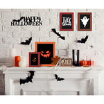 Modern photo frame with HD Real Glass, Family Friends Gift for Halloween and Christmas, Wall Mounted or Tabletop Display