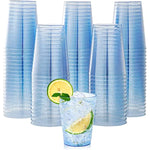 10 Oz Heavy Duty Purple Glitter Plastic Cups Disposable Cups For Wedding Thanksgiving Christmas Halloween Party