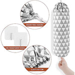 2Pcs Reusable Plastic Bag Organizer Wall Mount