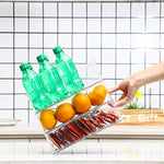 Stackable Plastic Clear Food Storage Bin with Handles for Pantry