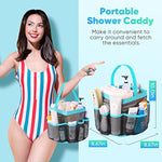 Mesh Shower Caddy Portable for College Dorm Room Essentials