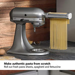 Stand-Mixer-Attachment-Pasta-Roller-&-Cutter,-3-Piece-Set
