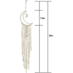 Moon Dream Catcher With Light Decor