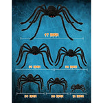 Scary Fake Spider for Indoor Outdoor Halloween Decor for Home Party