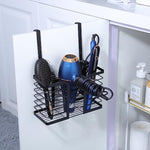 Bathroom Hair Styling Tools Organizer Basket for Hair Dryer, Flat Iron, Curling Wand