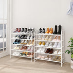 Expandable Adjustable Wire Grid Shoe Organizer