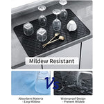 Heat Resistant Dish Drying Mats For Kitchen Counter