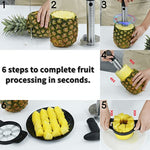Durable Pineapple Core Remover With Upgraded Cutter Reinforced Thicker Blade