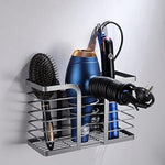 Bathroom Hair Styling Tools Organizer Basket for Hair Dryer, Flat Iron, Curling Wand
