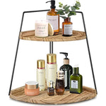 Corner Storage Shelf Counter Standing Rack for Bathroom
