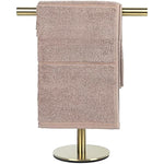 T-Shape Stainless Steel Hand Towel Holder for Bathroom