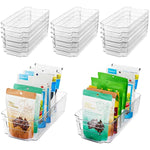 Clear Plastic Bins For Fridge, Freezer & Kitchen