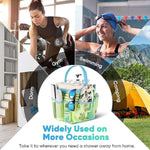 Mesh Shower Caddy Portable for College Dorm Room Essentials