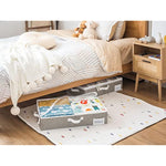 Under Bed Storage Containers with Zippers for Cloths & Blankets