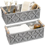 Storage Basket Boho Decor Baskets for Organizing