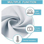 Self Stick Tie Up Shades Tricia Door Window - W 26 x L 69 inches