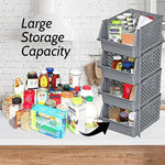 Plastic Stackable Storage Bins for Food