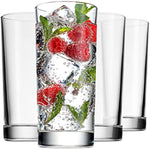 Highball Drinking Glasses Italian Made Tall Glass Cups Water Glasses Cocktail Glasses