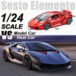 Rc Sport Racing Toy Car Compatible With Lamborghini Sesto Elemento Model Vehicle For Boys Girls