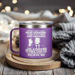 Grandma & Grandpa Funny Mug From Granddaughter & Grandson