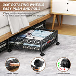 Under Bed Shoe Storage Organizer Drawer With Weels