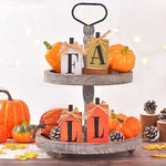 4 Pcs Rustic Thanksgiving Farmhouse Home Decor Signs